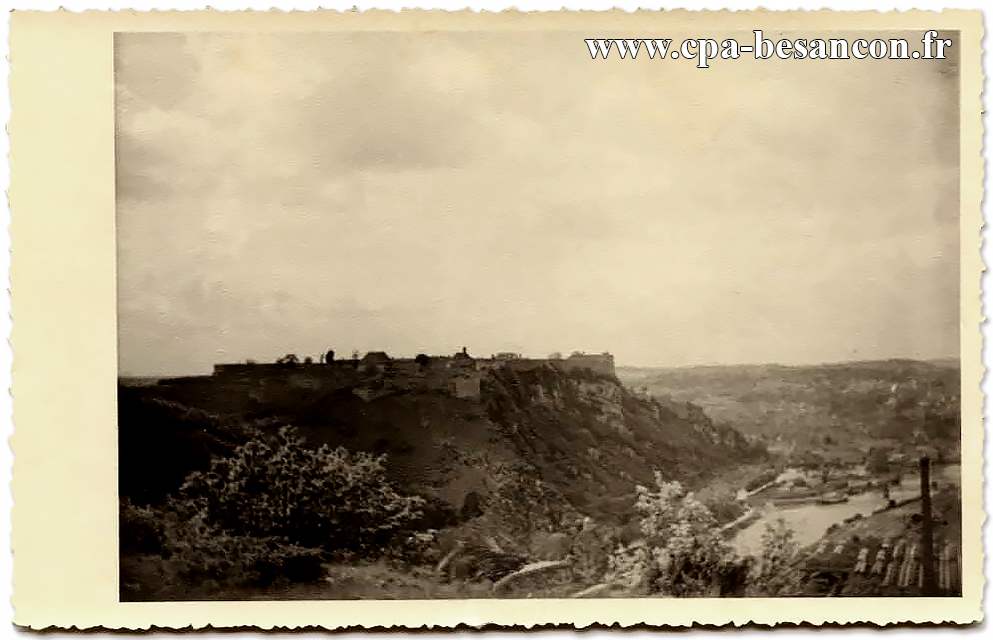 BESANÇON - La Citadelle et les Usines des Prés de Vaux